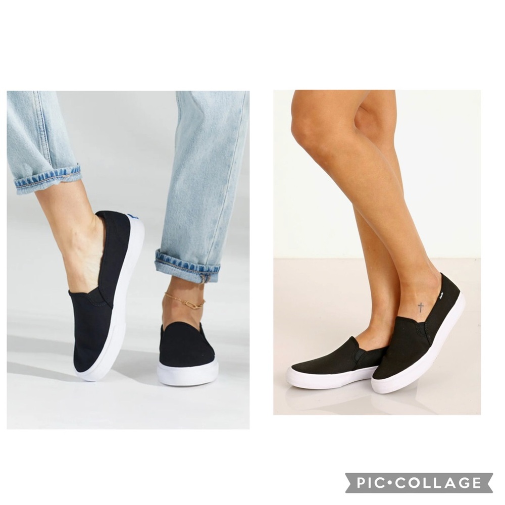 Keds Double Decker Canvas Slip on